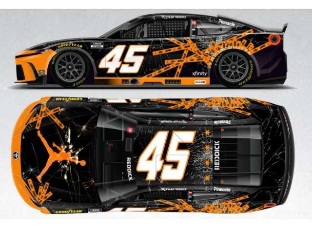 1:64 Action Racing Collectibles - 2025 Toyota Camry XSE #45 Tyler Reddick *Jordan Brand Chicago*