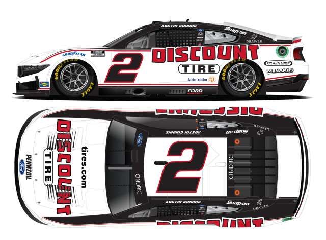 1:64 Action Racing Collectibles - 2025 Ford Mustang #2 Austin Cindric *Discount* 1:64 Action Racing Collectibles - 2025 Ford Mustang #2 Austin Cindric *Discount*