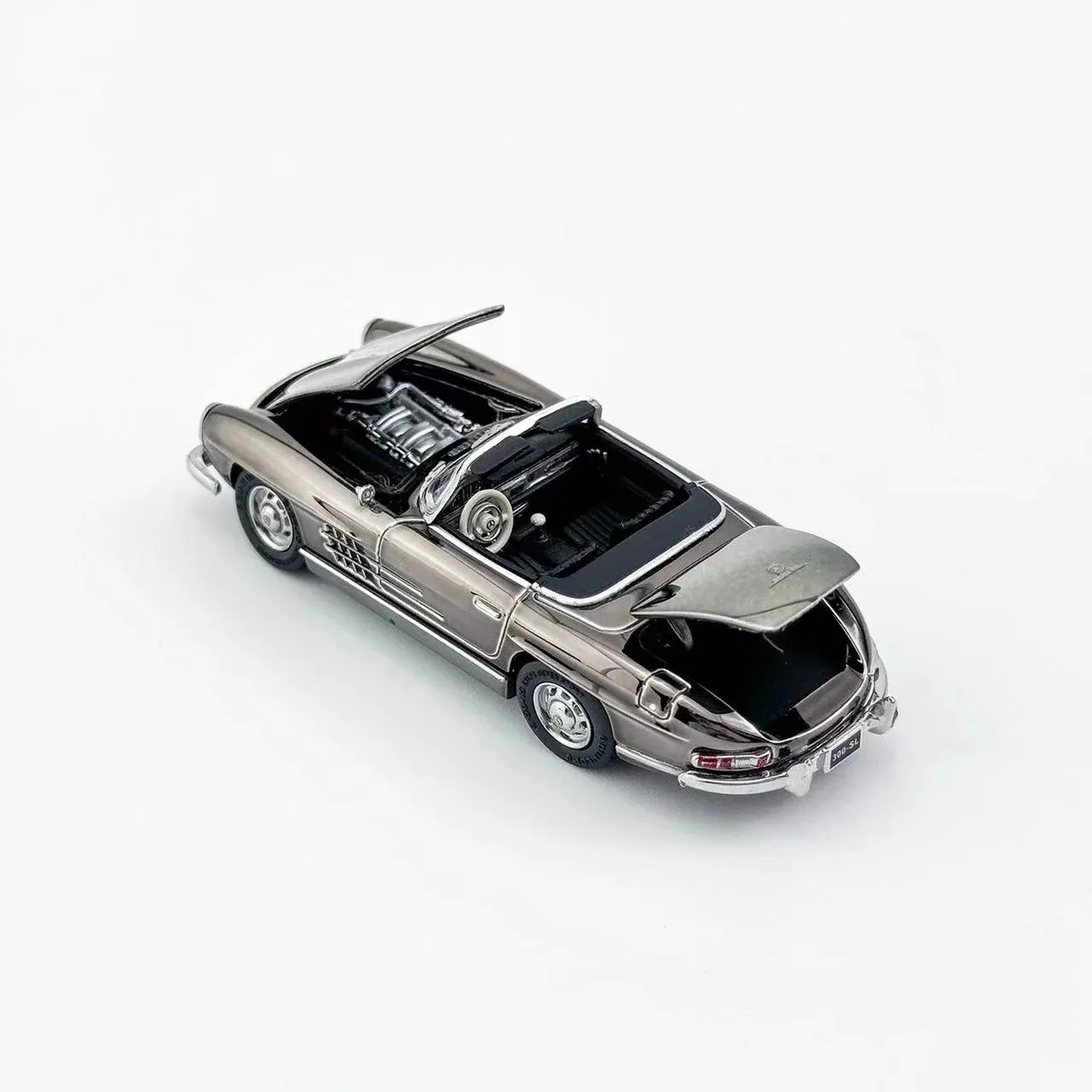 1:64 YS Model - Mercedes-Benz 300sl, chrome