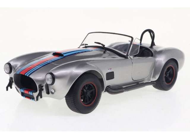 1:18 Solido - 1965 Shelby Cobra 427 MKII Solido Works M racing, silver
