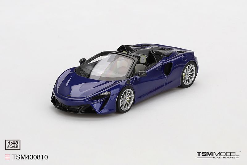 1:43 TSM - 2024 McLaren Artura Spider Blue