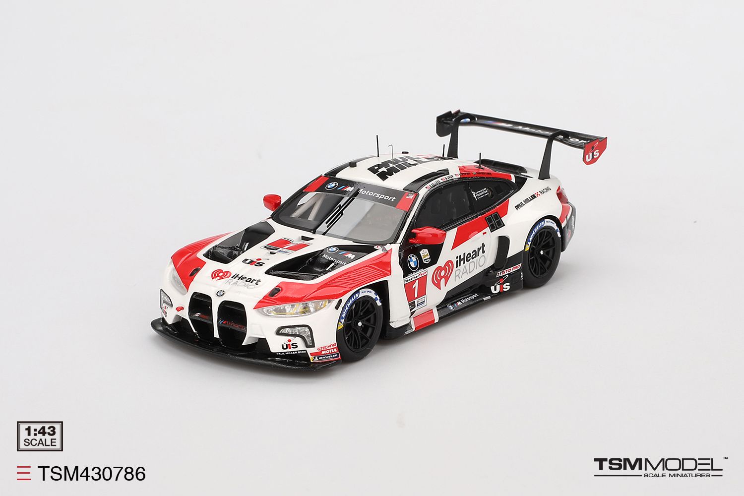 1:43 TSM - 2024 BMW M4 (G82) GT3 #1 Paul Miller Racing Daytona 24h B. Sellers - M. Snow - N. Varhagen - S. Van der Linde