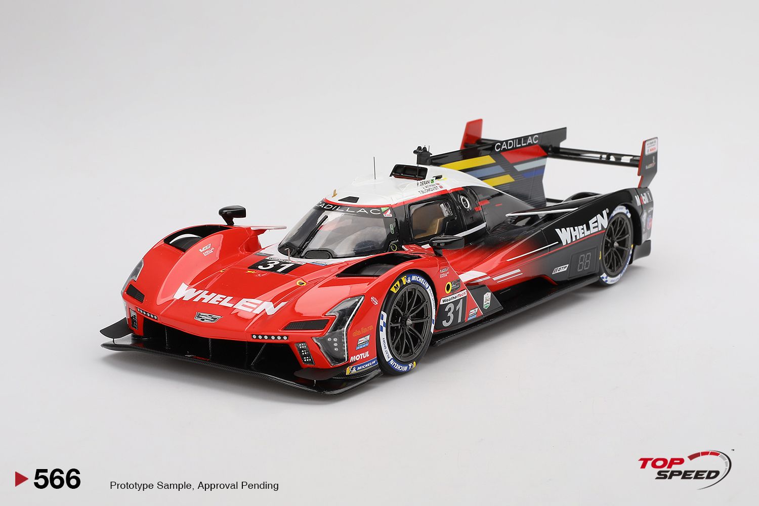 1:18 TSM - Cadillac V-Series R 5.5L V8 Team Whelen Cadillac Racing #31 2nd IMSA 24 Daytona 2024 J. Aitken - T. Blomqvist - P. Derani