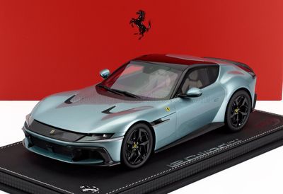 1:18 BBR - Ferrari 12Cilindri Coupe Purosangue Celeste Trevi 1:18 BBR - Ferrari 12Cilindri Coupe Purosangue Celeste Trevi