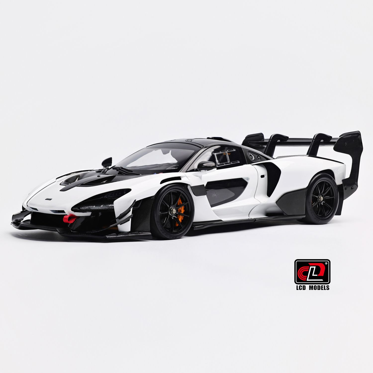 1:18 LCD Models - 2021 McLaren Senna GTR White