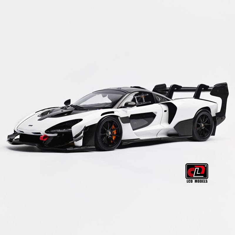 1:18 LCD Models - 2021 McLaren Senna GTR White 1:18 LCD Models - 2021 McLaren Senna GTR White