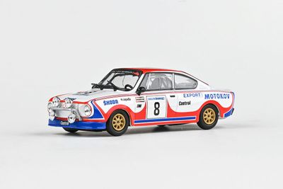 1:43 Abrex - Skoda 130RS, Rallye EM, Rallye Skoda 1978, 1977 M. Zapadlo 1:43 Abrex - Skoda 130RS, Rallye EM, Rallye Skoda 1978, 1977 M. Zapadlo