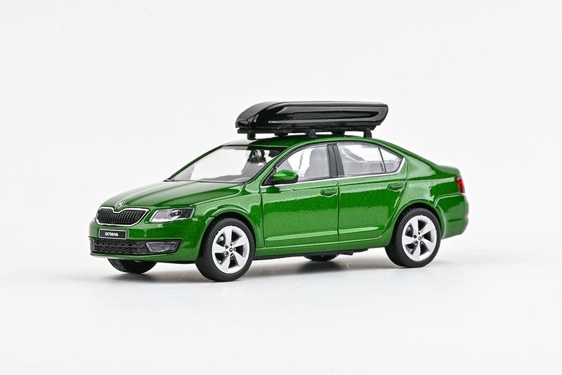 1:43 Abrex - 2012 Skoda Octavia III grün 1:43 Abrex - 2012 Skoda Octavia III grün