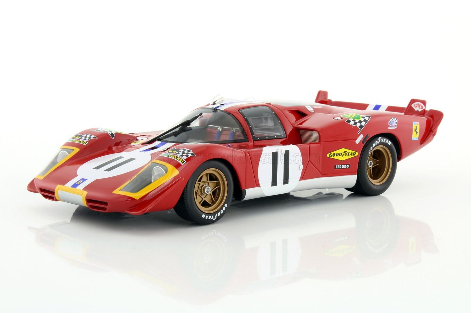 1:18 Werk83 - Ferrari 512S #11 BUCKNUM/POSEY 4th 24H LE MANS 1970