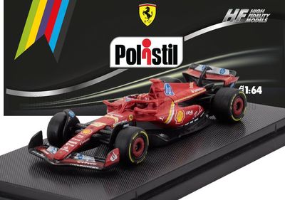 1:64 Polistil - Ferrari F1 SF-24 #16 Season 2024 C. Leclerc 1:64 Polistil - Ferrari F1 SF-24 #16 Season 2024 C. Leclerc
