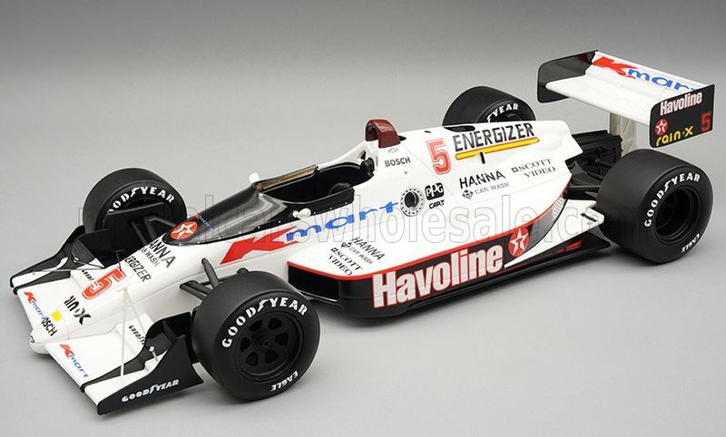 1:18 Tecnomodel - Lola T89 Team Newman Haas Racing #5 Formula Indy Car World Series Season 1989 M. Andretti