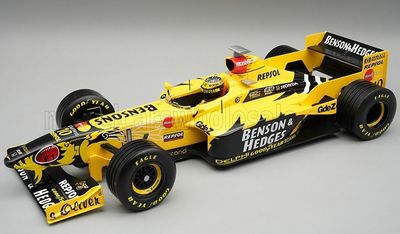 1:18 Tecnomodel - Jordan F1 198 Honda MF-301 HC #10 australian GP 1998 R. Schumacher *With Driver Figure* 1:18 Tecnomodel - Jordan F1 198 Honda MF-301 HC #10 australian GP 1998 R. Schumacher *With Driver Figure*