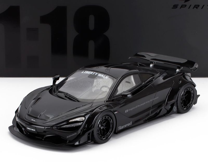 1:18 GT Spirit - 2023 McLaren 720S LB-Workd Black