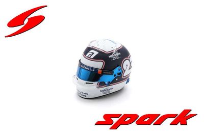 1:5 Spark Helmet - Williams - Alexander Albon - Monaco GP 2024 1:5 Spark Helmet - Williams - Alexander Albon - Monaco GP 2024