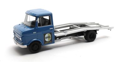 1:43 Matrix - Opel Blitz Opel service blue '65-'75 1:43 Matrix - Opel Blitz Opel service blue '65-'75