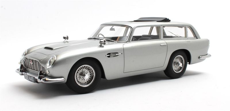 1:18 Cult Models - Aston Martin DB5 Shooting brake by Harold Radford grey metallic 1964