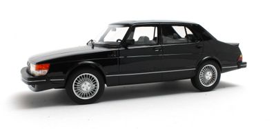 1:18 Cult Models - Saab 900 Turbo 4-door black 1983