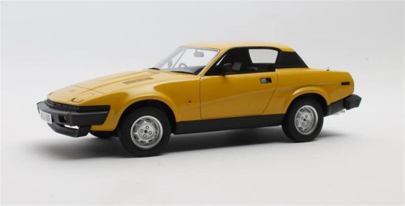 1:18 Cult Models - Triumph TR7 Coupe yellow '79-'82