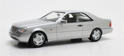1:18 Cult Models - Mercedes-Benz 600SEC C140 silver 1992 1:18 Cult Models - Mercedes-Benz 600SEC C140 silver 1992