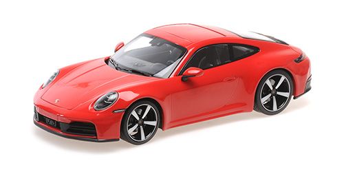 1:18 Minichamps - PORSCHE 911 (992.2) CARRERA COUPE – 2024 – RED