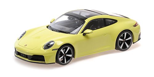1:18 Minichamps - PORSCHE 911 (992.2) CARRERA COUPE – 2024 – YELLOW METALLIC