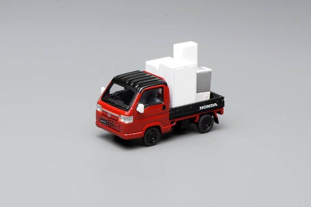 1:64 Motorhelix - 1985 Hondy Acty Truck Town Red