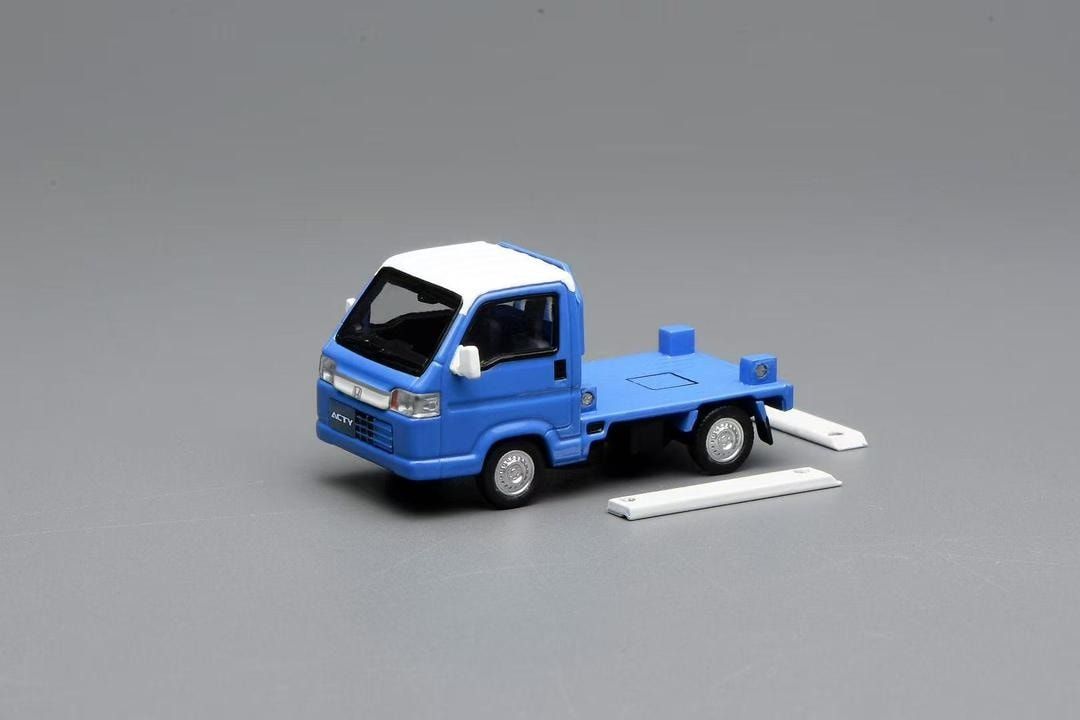 1:64 Motorhelix - 1985 Hondy Acty Truck Town Blue