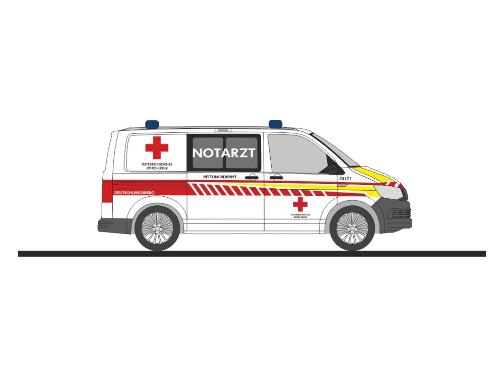 1:87 Rietze - VW T6 Notarzt ÖRK Deutschlandsberg