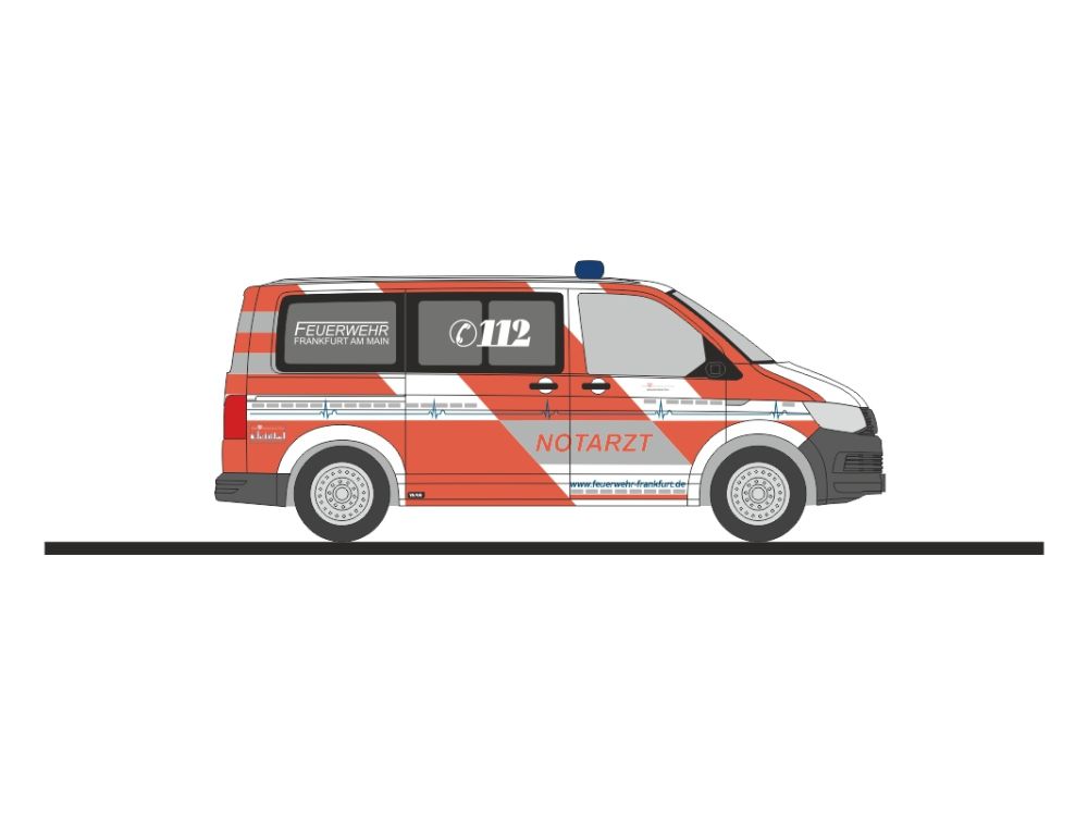 1:87 Rietze - VW T6 Notarzt BF Frankfurt