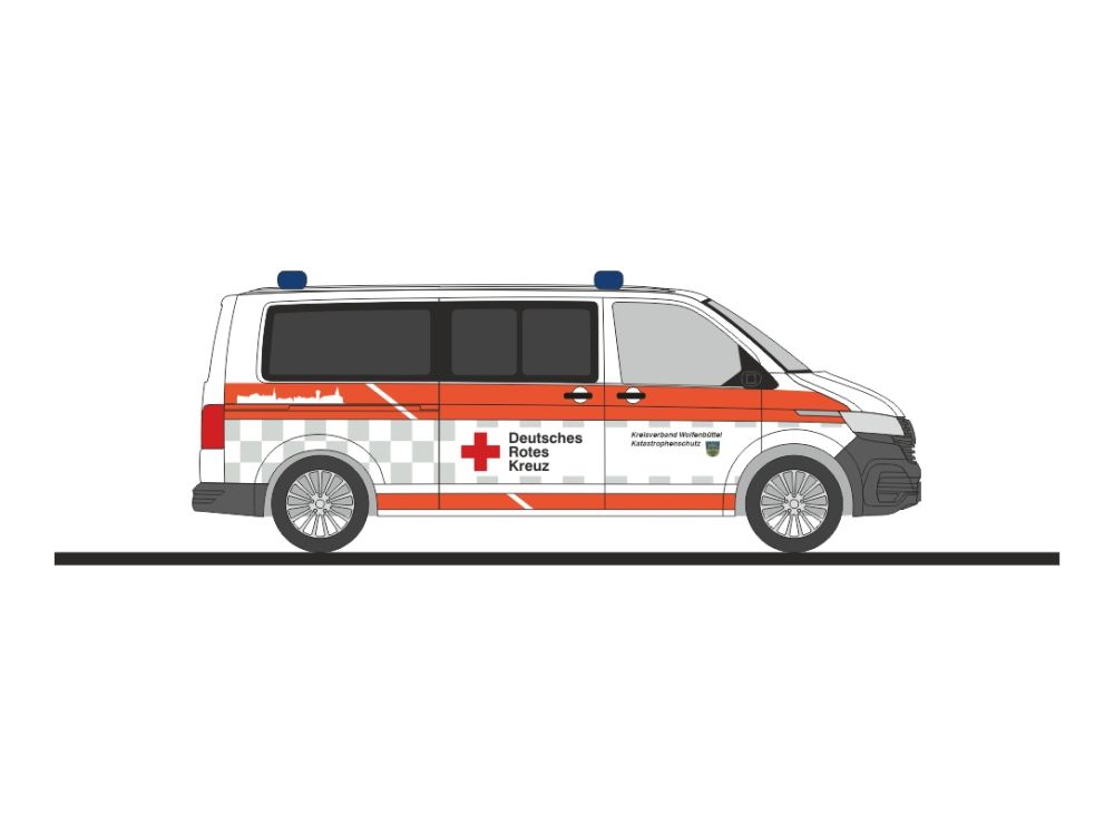 1:87 Rietze - VW T6.1 DRK Wolfenbüttel