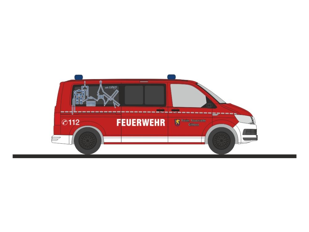 1:87 Rietze - VW T6 Feuerwehr Gifhorn