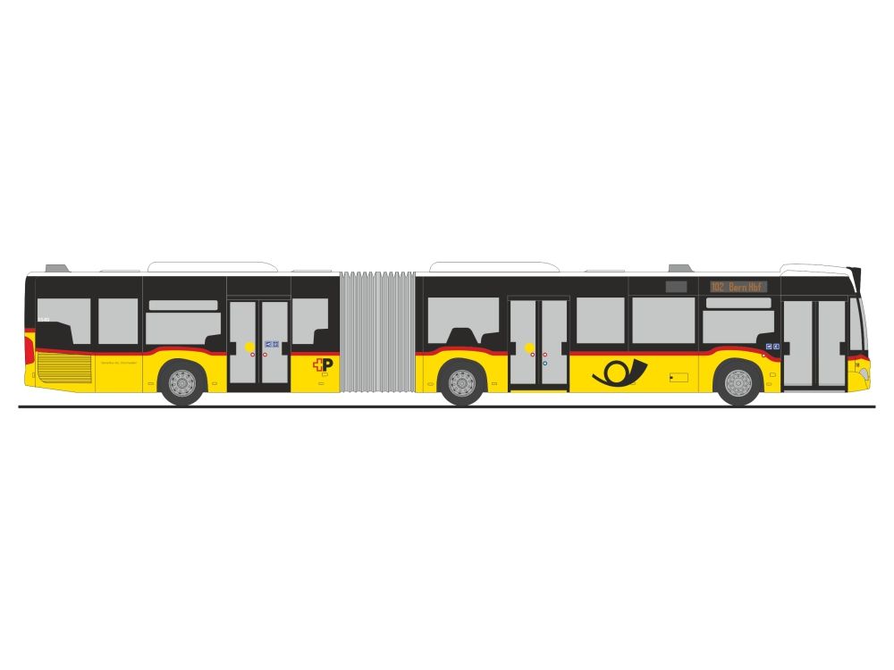 1:87 Rietze - Mercedes Benz CITARO G Die Post 2011