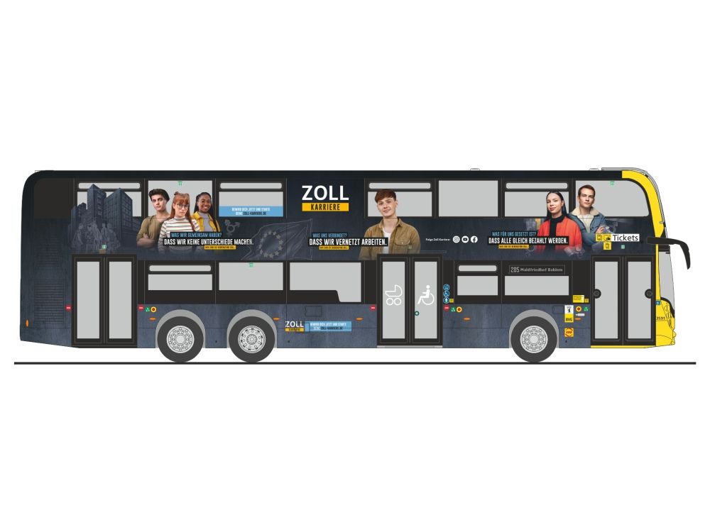 1:87 Rietze - ALEXANDER DENNIS Enviro 500 BVG - Zoll Karriere