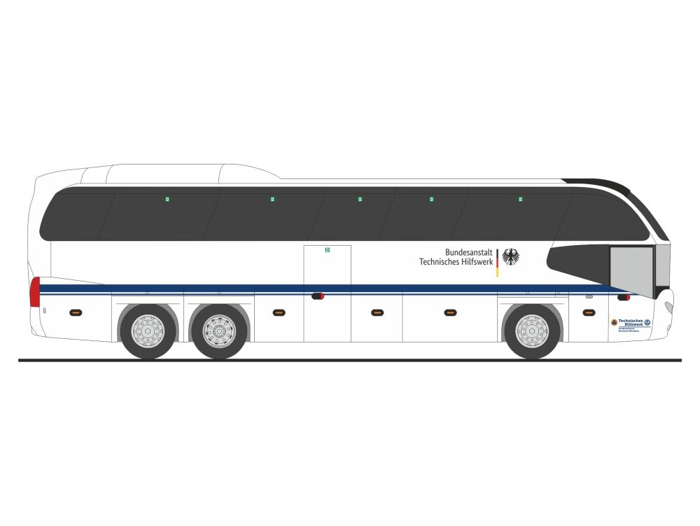 1:87 Rietze - Neoplan CITYLINER THW LV NRW 2007