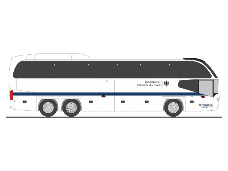 1:87 Rietze - Neoplan CITYLINER THW LV NRW 2007 1:87 Rietze - Neoplan CITYLINER THW LV NRW 2007