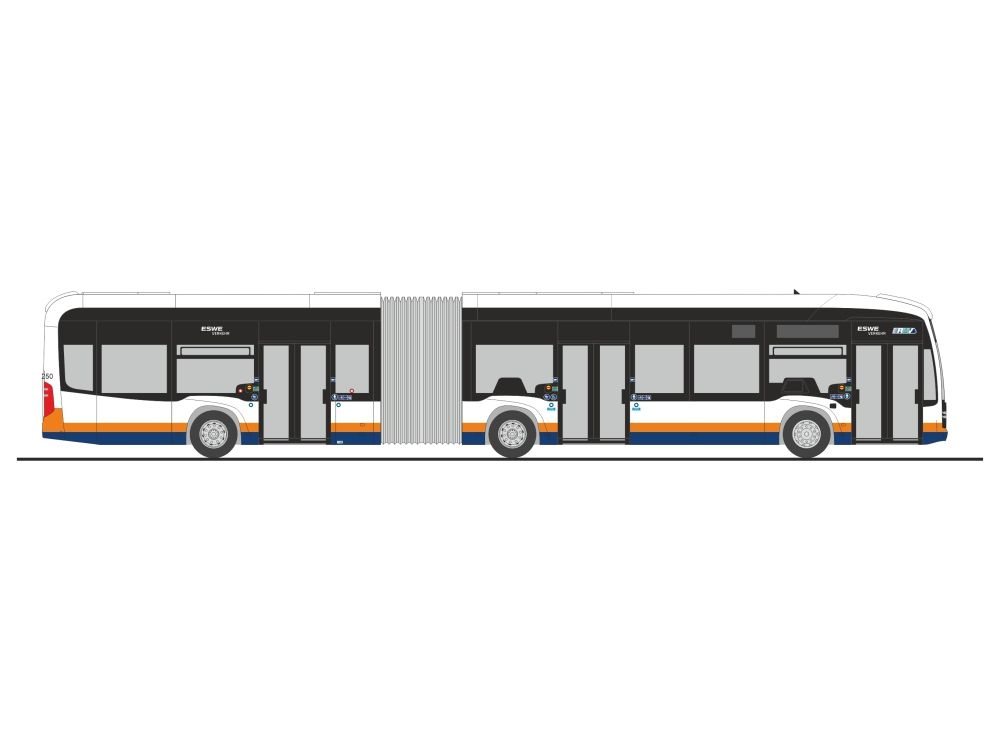 1:87 Rietze - Mercedes Benz eCITARO G ESWE Wiesbaden