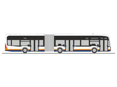 1:87 Rietze - Mercedes Benz eCITARO G ESWE Wiesbaden 1:87 Rietze - Mercedes Benz eCITARO G ESWE Wiesbaden
