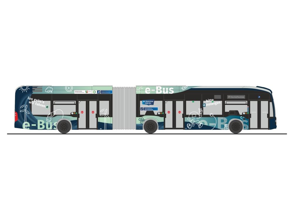 1:87 Rietze - Mercedes Benz eCITARO G Stadtwerke Remscheid