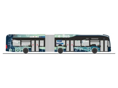 1:87 Rietze - Mercedes Benz eCITARO G Stadtwerke Remscheid 1:87 Rietze - Mercedes Benz eCITARO G Stadtwerke Remscheid