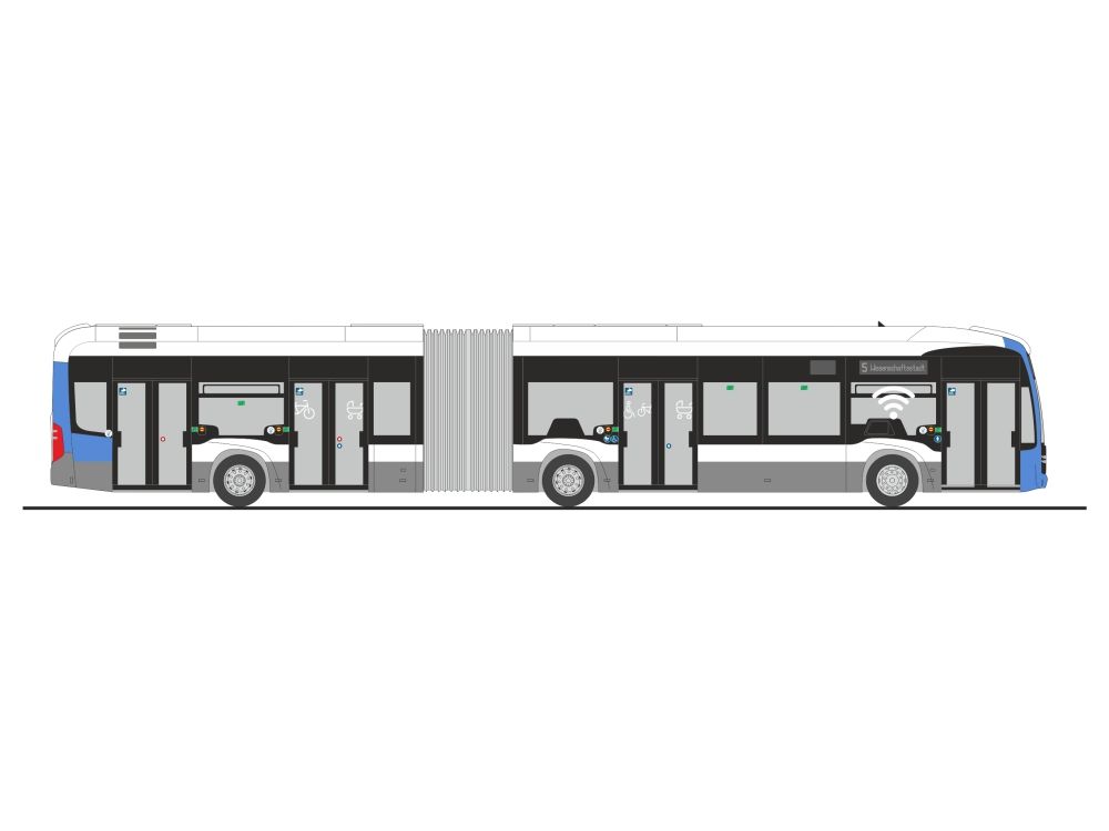 1:87 Rietze - Mercedes Benz eCITARO G SWU Ulm