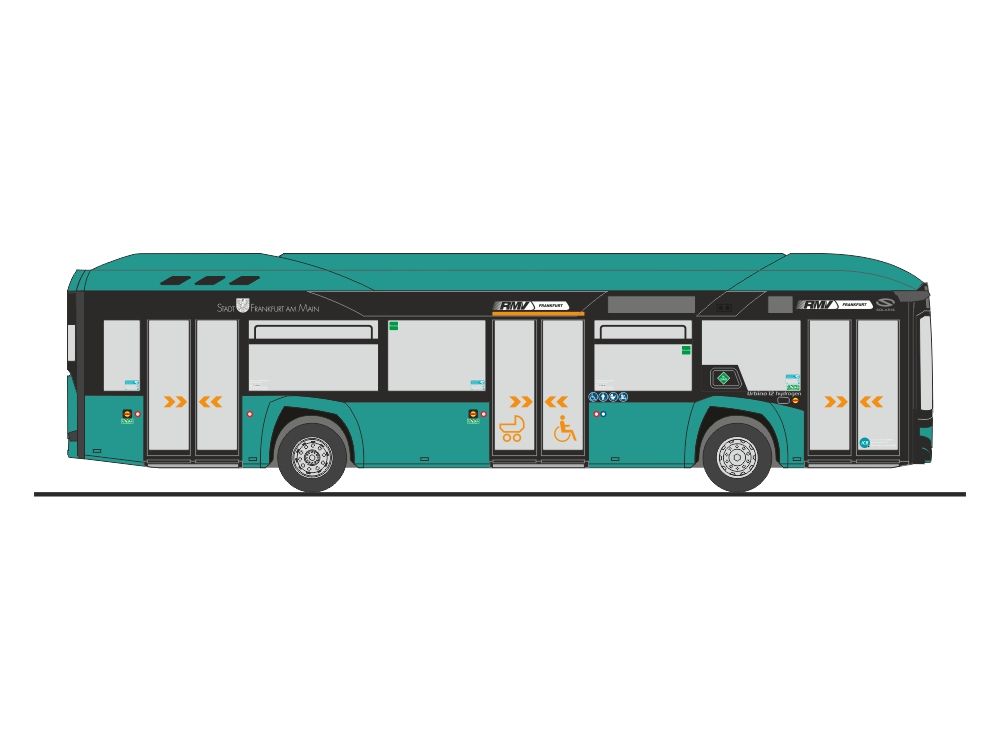 1:87 Rietze - SOLARIS URBINO 12 Hydrogen ICB Frankfurt 2019