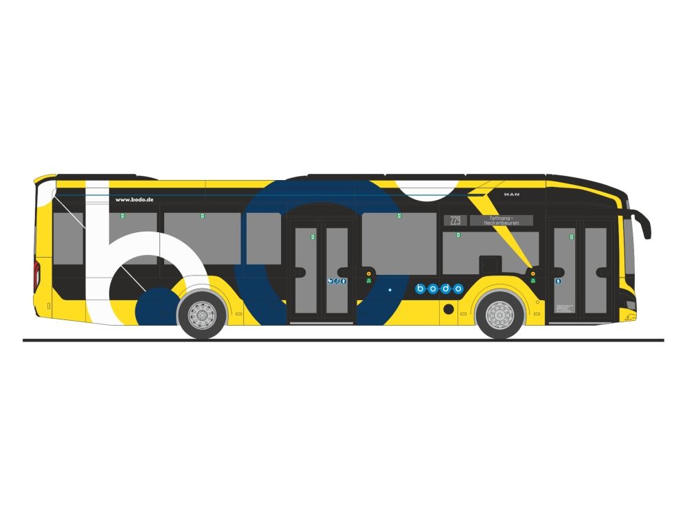 1:87 Rietze - Man LION'S City 12 E Bodensee Oberschwaben Strauss Reisen