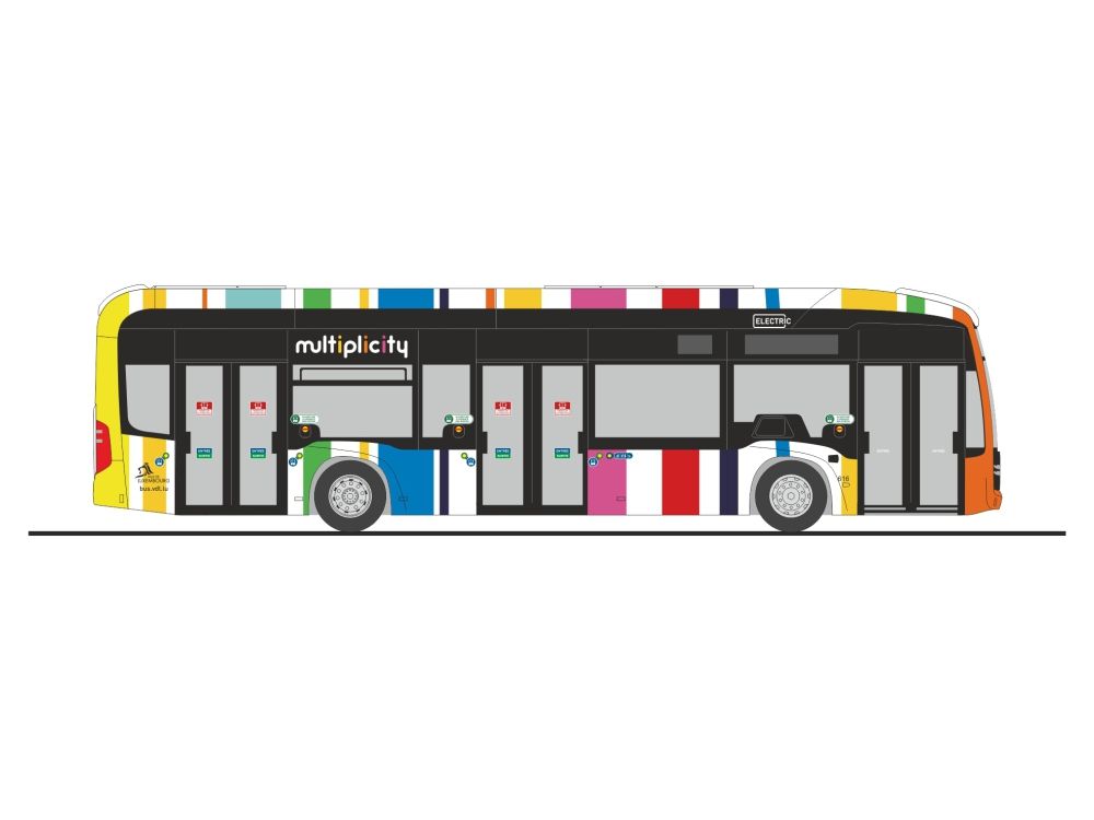 1:87 Rietze - Mercedes Benz eCITARO Ville de Luxembourg - Multiplicity (L)