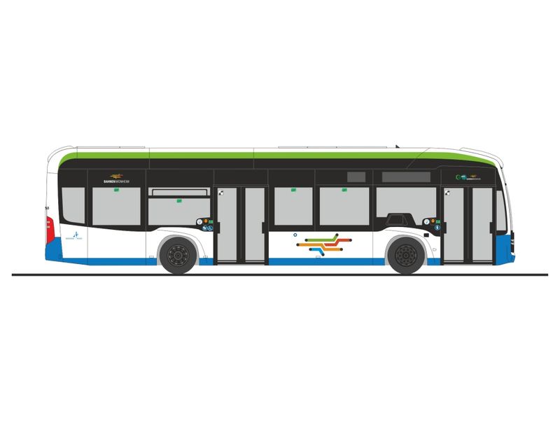1:87 Rietze - Mercedes Benz eCITARO Bahnen der Stadt Monheim 1:87 Rietze - Mercedes Benz eCITARO Bahnen der Stadt Monheim