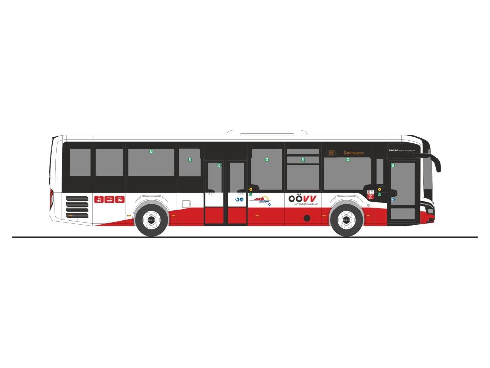 1:87 Rietze - Man LION'S Intercity LE OÖVV - Sab Linien
