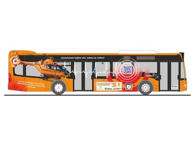 1:87 Rietze - Mercedes Benz CITARO rebus Rostock - Rettungsbus 2015 1:87 Rietze - Mercedes Benz CITARO rebus Rostock - Rettungsbus 2015
