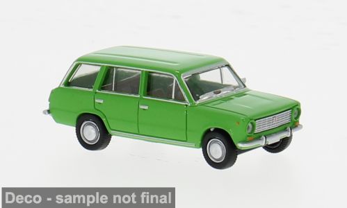 1:87 Brekina - Fiat 124 Familiare, grün, 1966