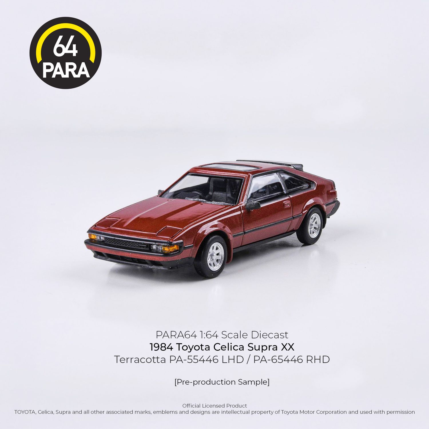 1:64 Para64 - 1984 Toyota A60 Celica XX/, celica supra terracotta RHD