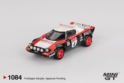 1:64 Mini GT - 1978 Lancia Stratos HF #4 winner Rally Sanremo 1:64 Mini GT - 1978 Lancia Stratos HF #4 winner Rally Sanremo