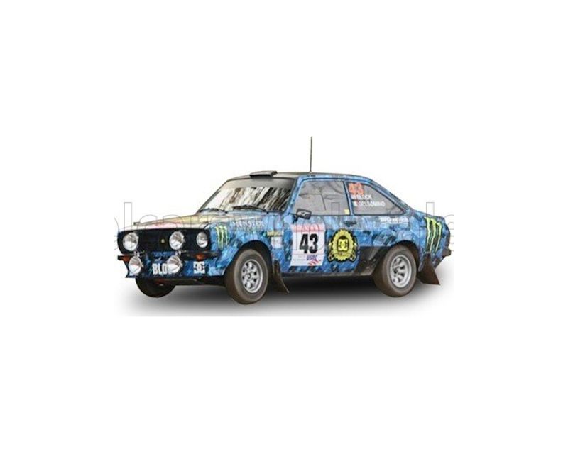 1:18 Sunstar - Ford Escort MKII RS1800 #43 Rally New York 2009 K. Block - A. Gelsomino